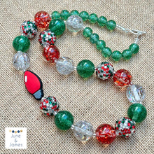 Load image into Gallery viewer, Holiday Lights Full Beaded Jewels
