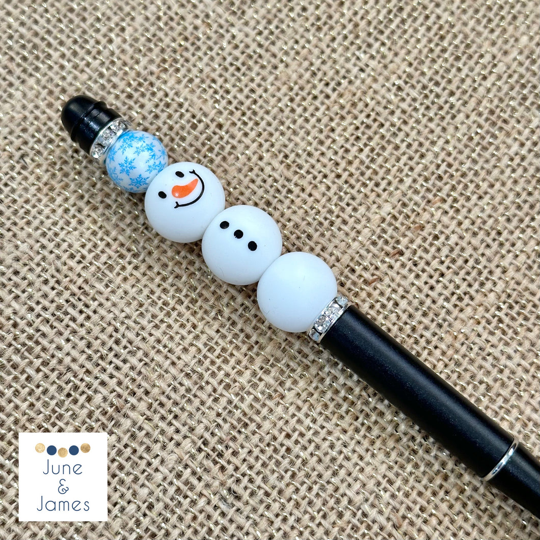 Happy Snowman Pen