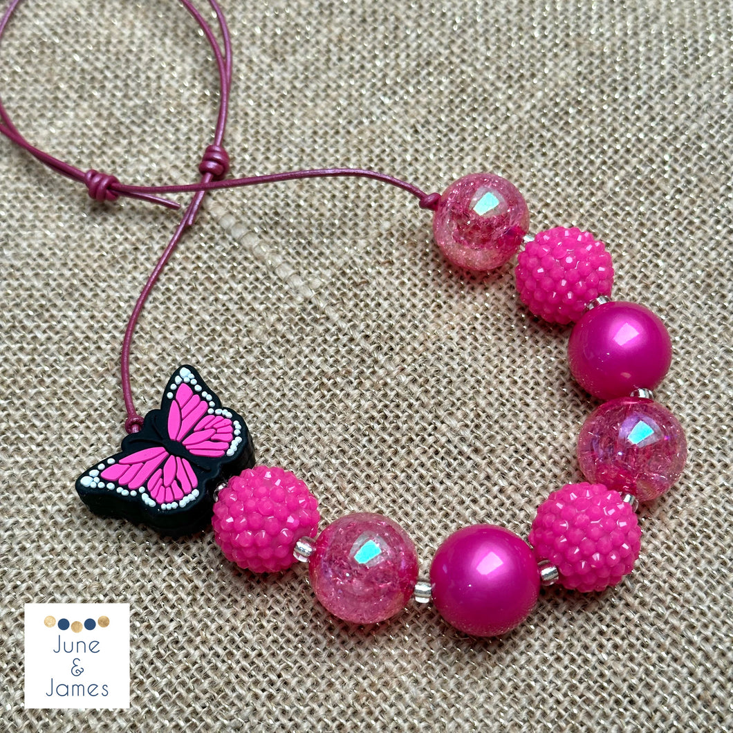 Pink Butterfly Jewels